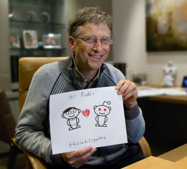 Юбиляр Билл Гейтс