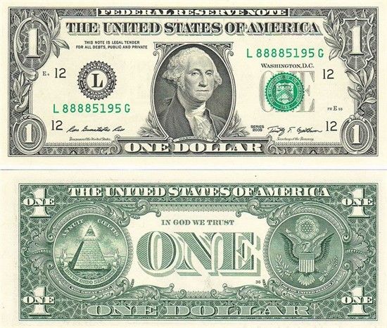 Кто изображен на долларах США?