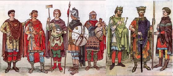 Что носили мужчины в Средневековье?