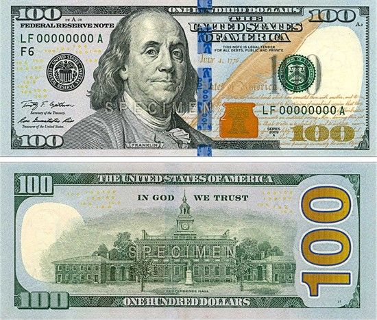Кто изображен на долларах США?